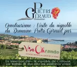 Oenotourisme : Visite du vignoble du Domaine Piétri-Géraud pas VinOhrando